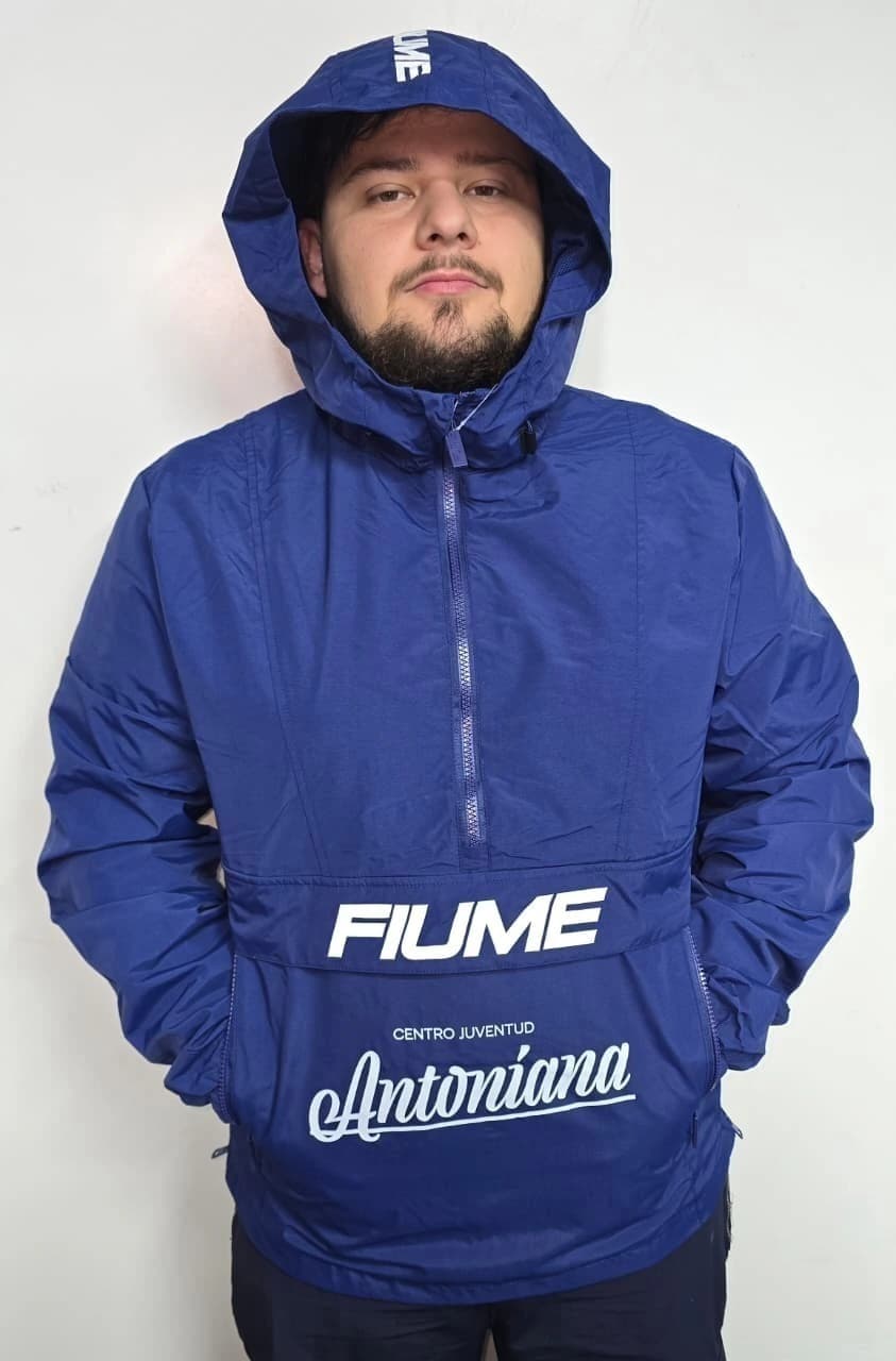 Buzo Anorak c\/Capucha Medio Cierre Juventud Antoniana